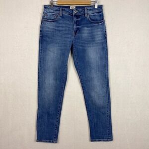 Flint and Tinder Jeans Mens Size 31x30 (31x29) Blue Selvedge Slim Fit